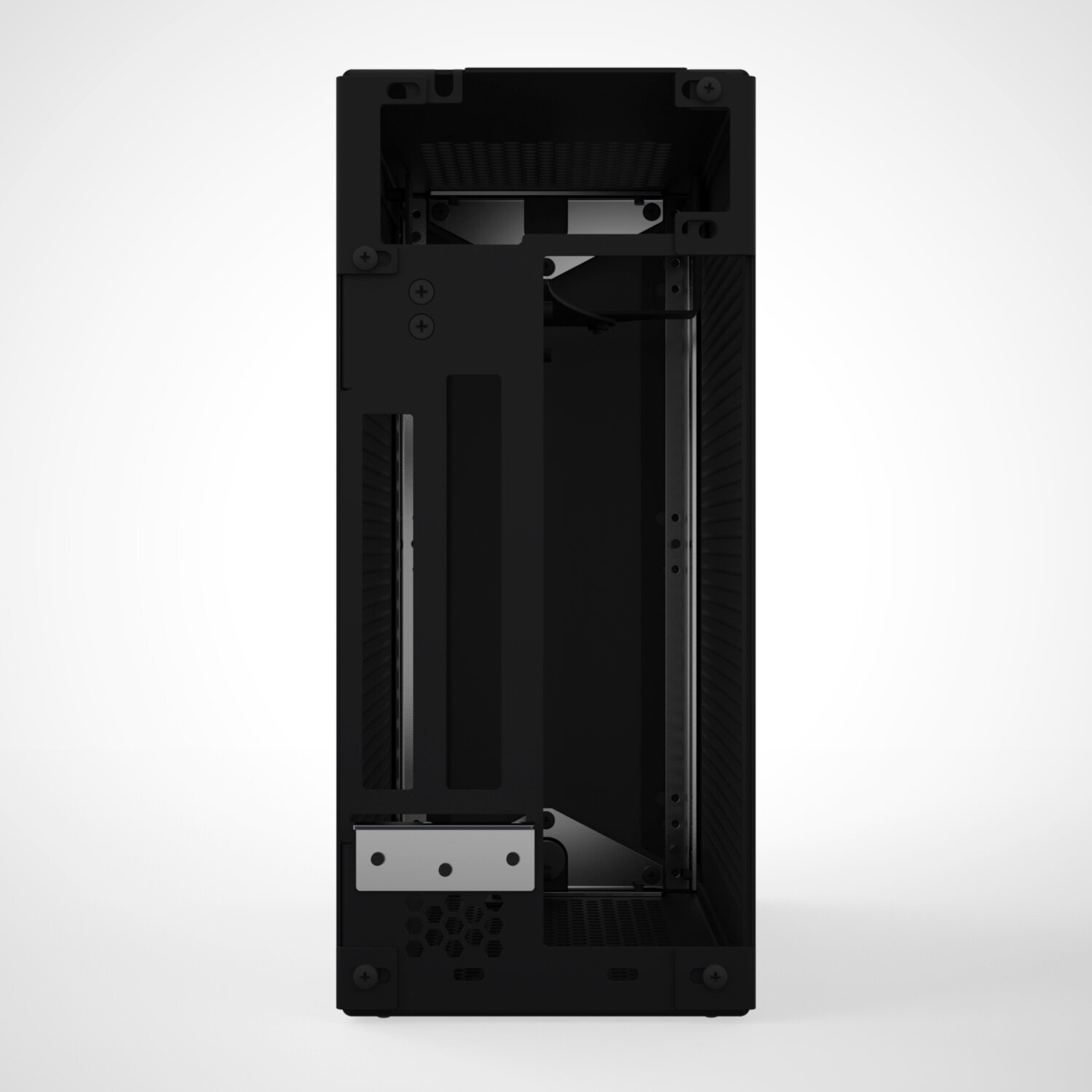 Back-side view of the Velkast 3 with stainless steel parts